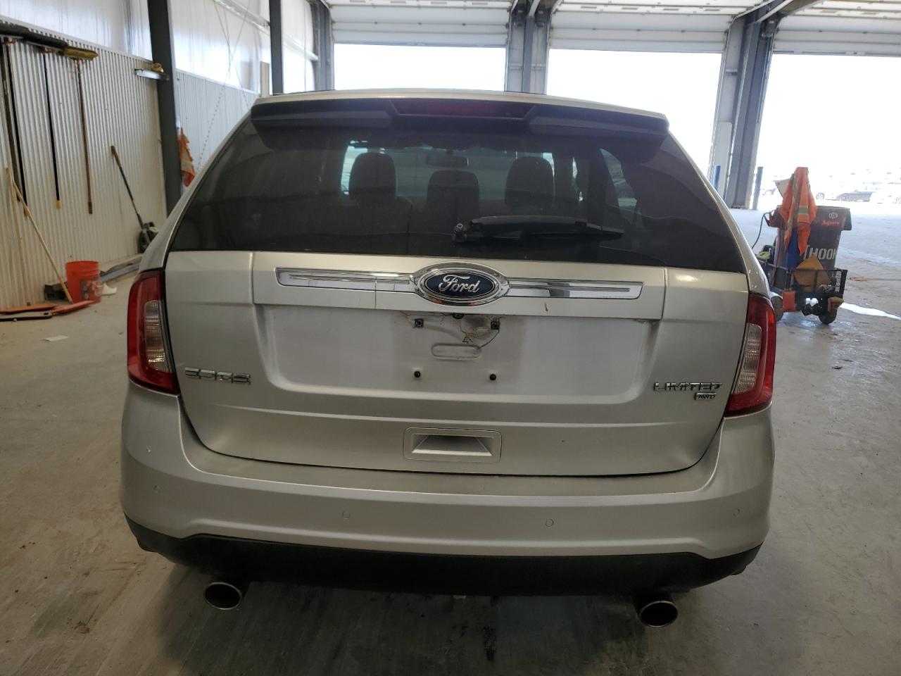 2011 Ford Edge VIN 2FMDK4KCXBBB42654 Copart auction photo, front end / side damage thumbnail 6
