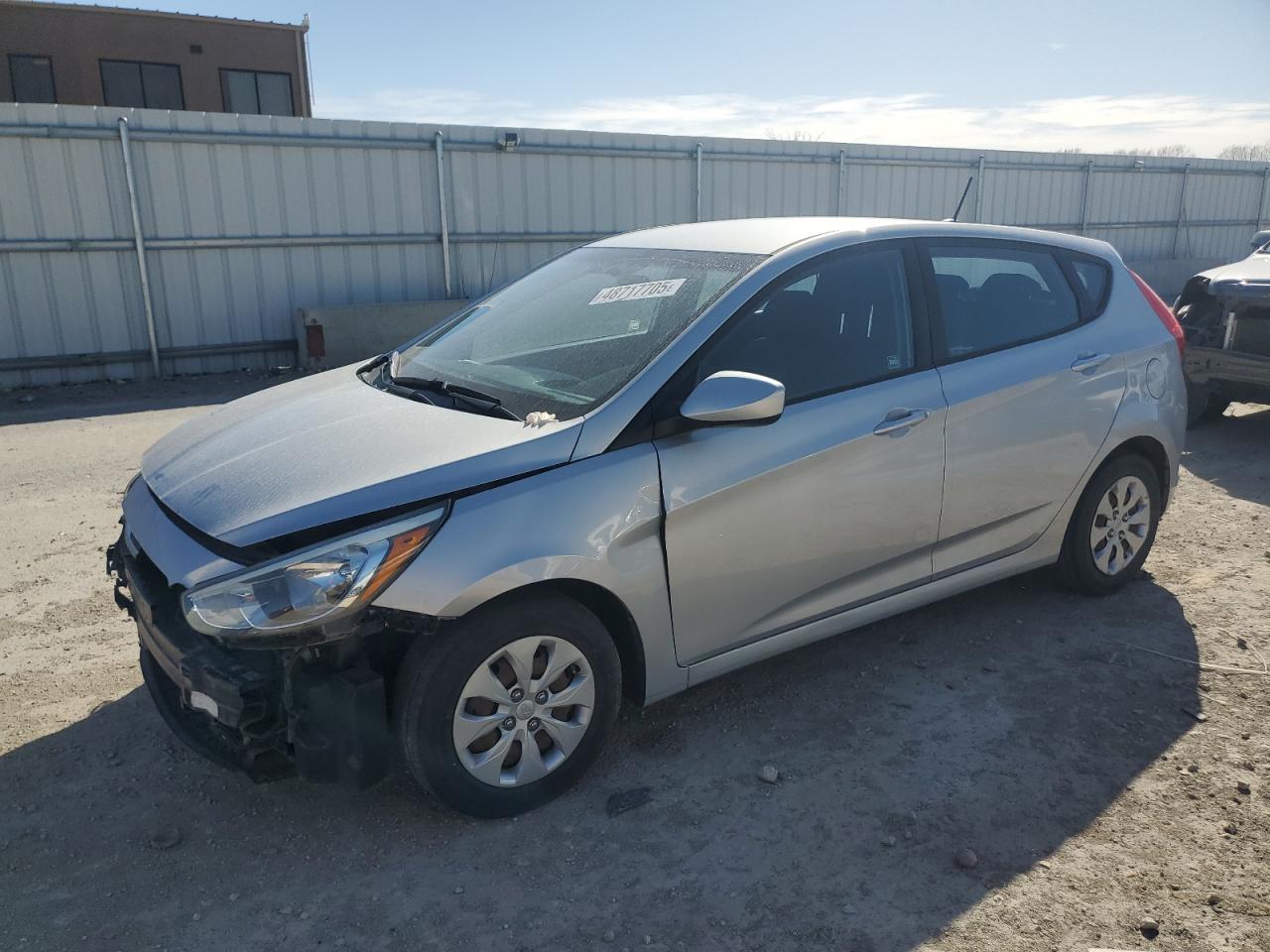 2015 Hyundai Accent VIN KMHCT5AEXFU199406 - Copart auction photo