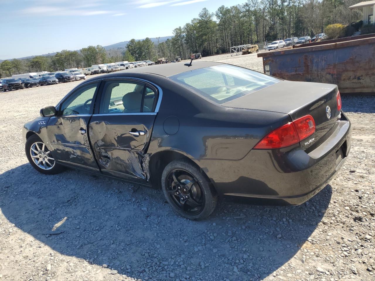 2008 Buick Lucerne VIN 1G4HD572X8U133974 Copart auction photo, side damage thumbnail 2
