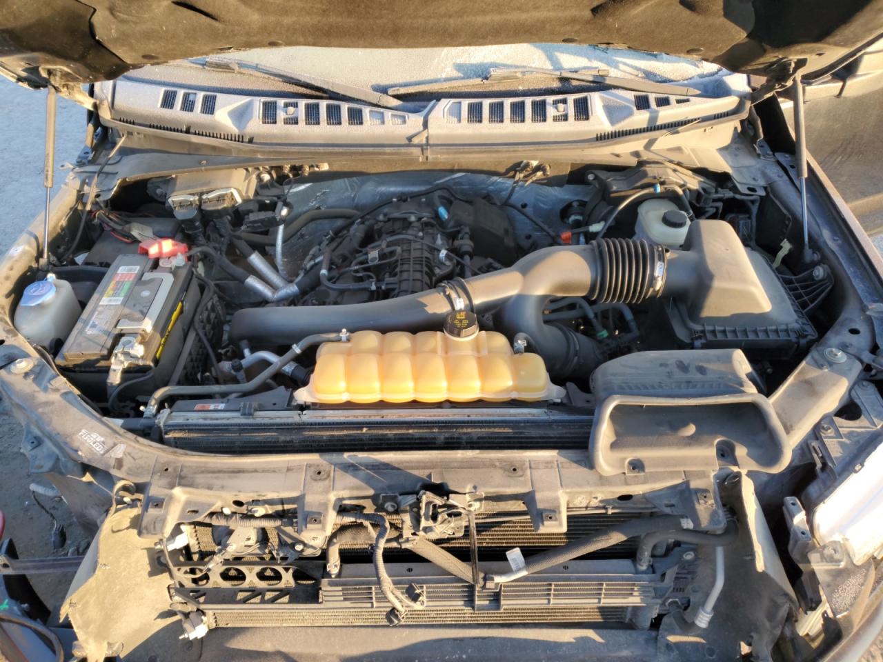2016 Ford F-150 VIN 1FTFW1EG0GKE45793 Copart auction photo, all over damage thumbnail 11