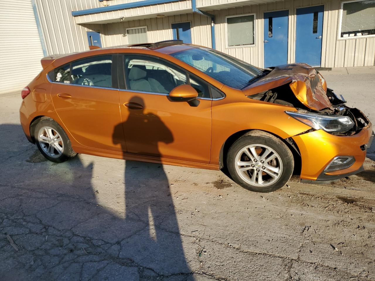2017 Chevrolet Cruze VIN 3G1BE6SM0HS539101 Copart auction photo, front end damage thumbnail 4