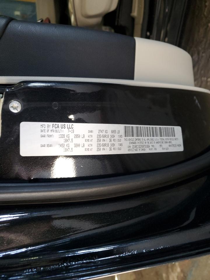 2019 Chrysler Pacifica VIN 2C4RC1GG7KR731654 Copart auction photo, front end / mechanical damage thumbnail 14