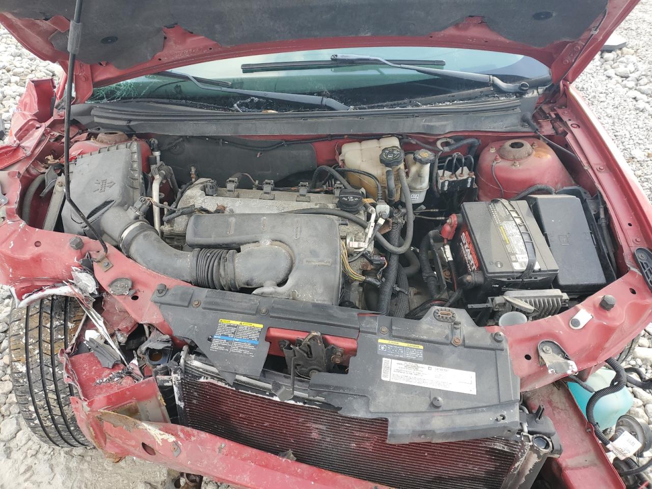 2006 Pontiac G6 VIN 1G2ZF55B764214356 Copart auction photo, front end / side damage thumbnail 11