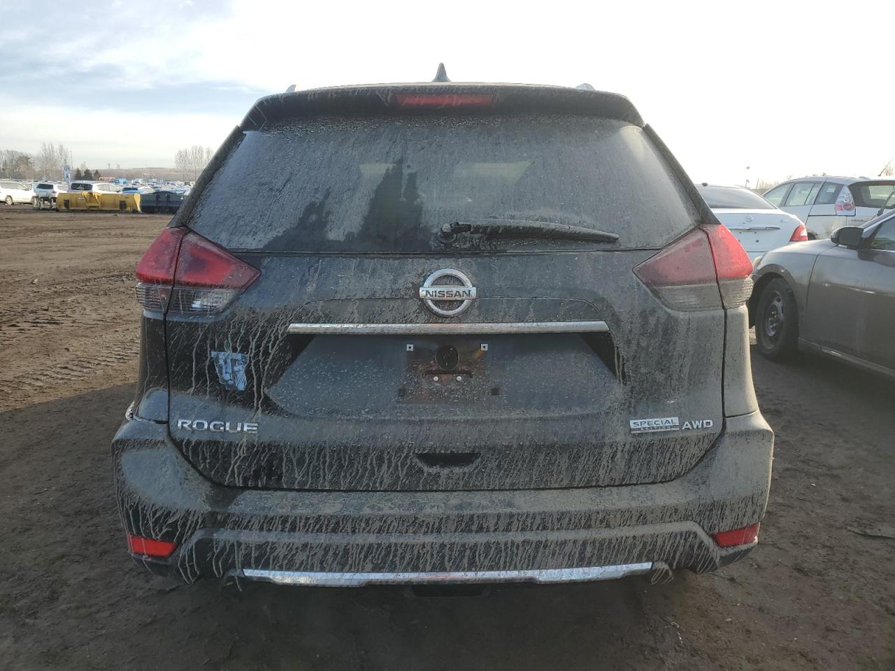 2020 Nissan Rogue VIN 5N1AT2MVXLC757516 Copart auction photo, rear end / undercarriage damage thumbnail 6