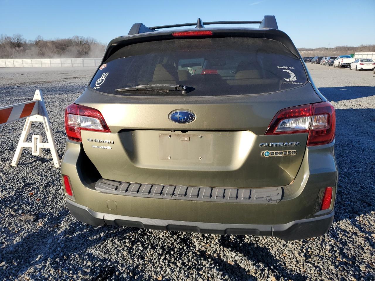 2016 Subaru Outback VIN 4S4BSBNC9G3338941 Copart auction photo, front end / side damage thumbnail 6