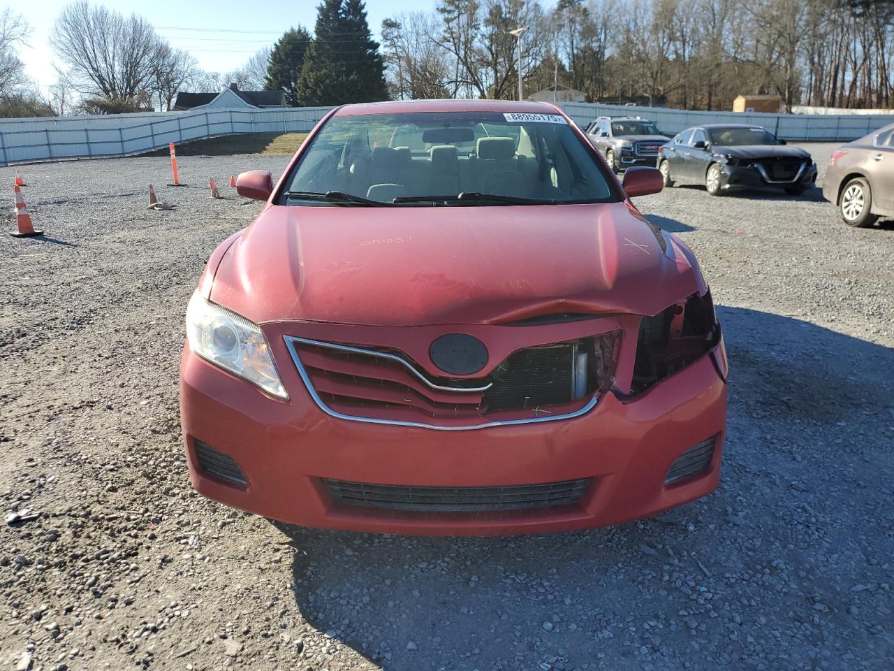 2010 Toyota Camry VIN 4T1BF3EKXAU084806 Copart auction photo, front end damage thumbnail 5