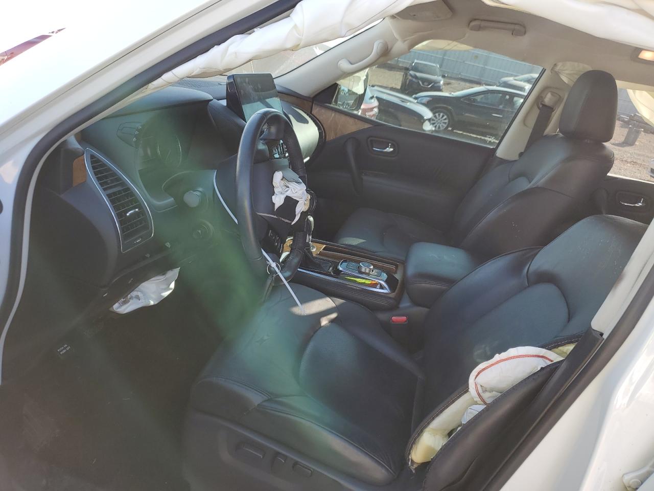 2021 Nissan Armada VIN JN8AY2BB5M9790523 Copart auction photo, front end / minor dent/scratches damage thumbnail 7