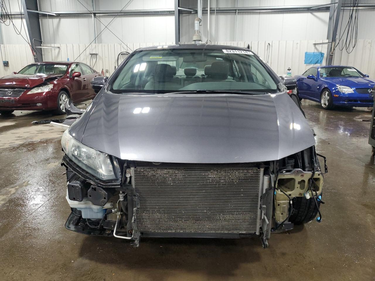 2014 Honda Civic VIN 2HGFB2F81EH546212 Copart auction photo, front end damage thumbnail 5