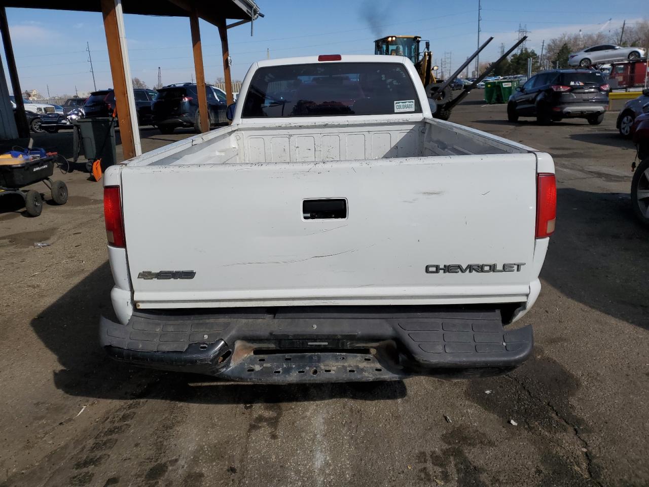 1997 Chevrolet S-10 Pickup VIN 1GCCS14X4V8188518 Copart auction photo, rear end damage thumbnail 6