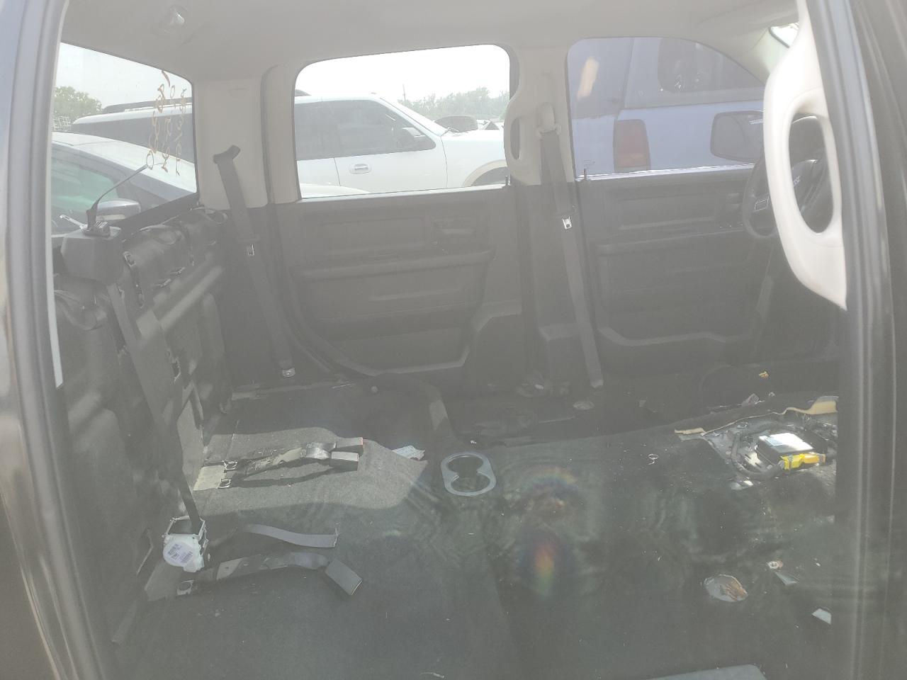 2019 RAM 1500 VIN 1C6RR7KG3KS532972 Copart auction photo, stripped damage thumbnail 10