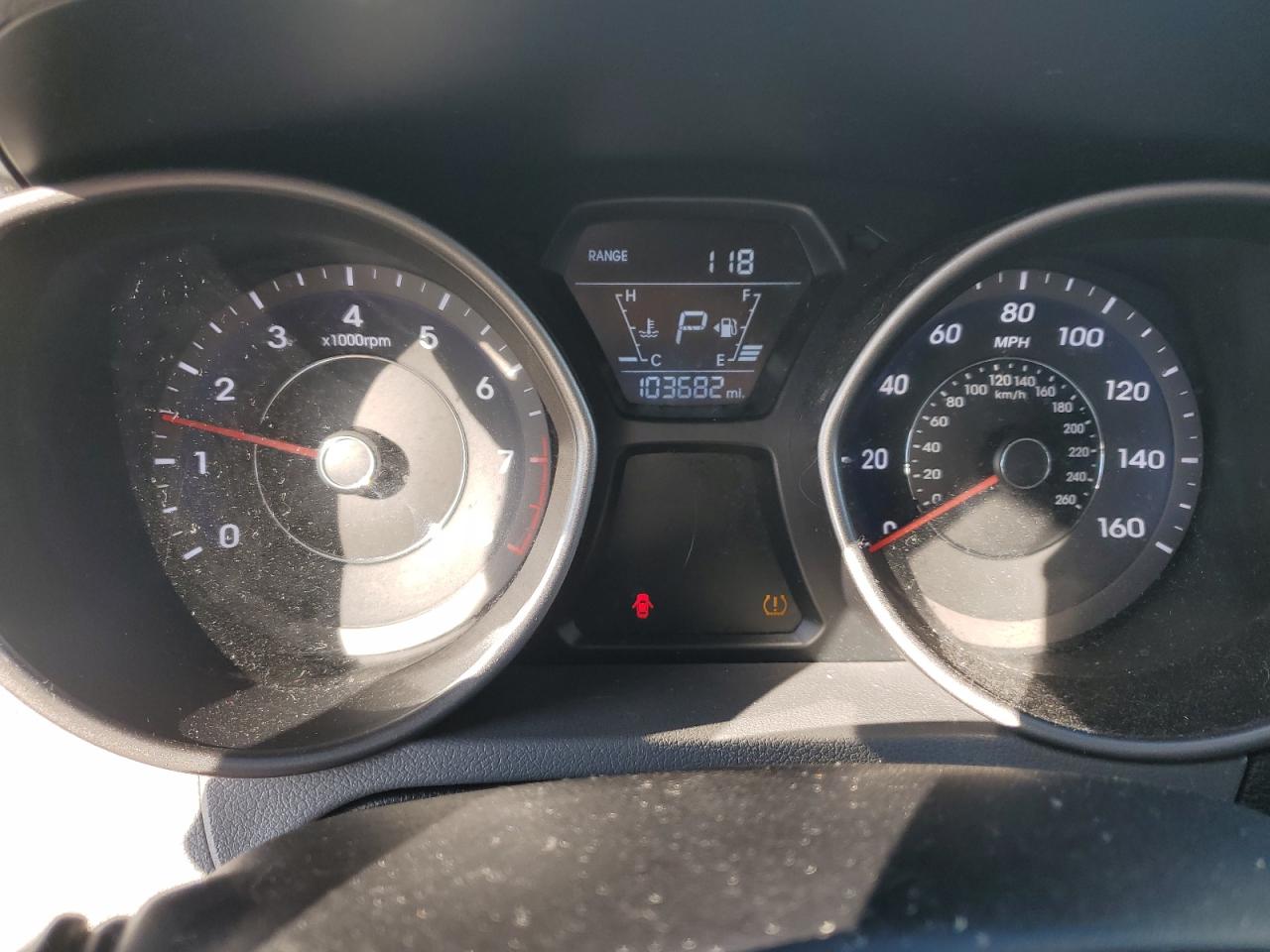 2016 Hyundai Elantra VIN 5NPDH4AE2GH716651 Copart auction photo, front end damage thumbnail 9