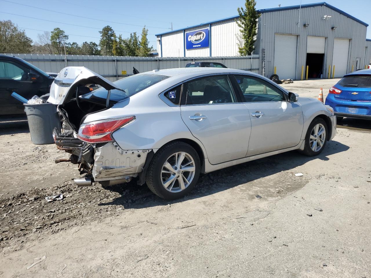 2014 Nissan Altima VIN 1N4AL3AP7EC265583 Copart auction photo, rear end damage thumbnail 3