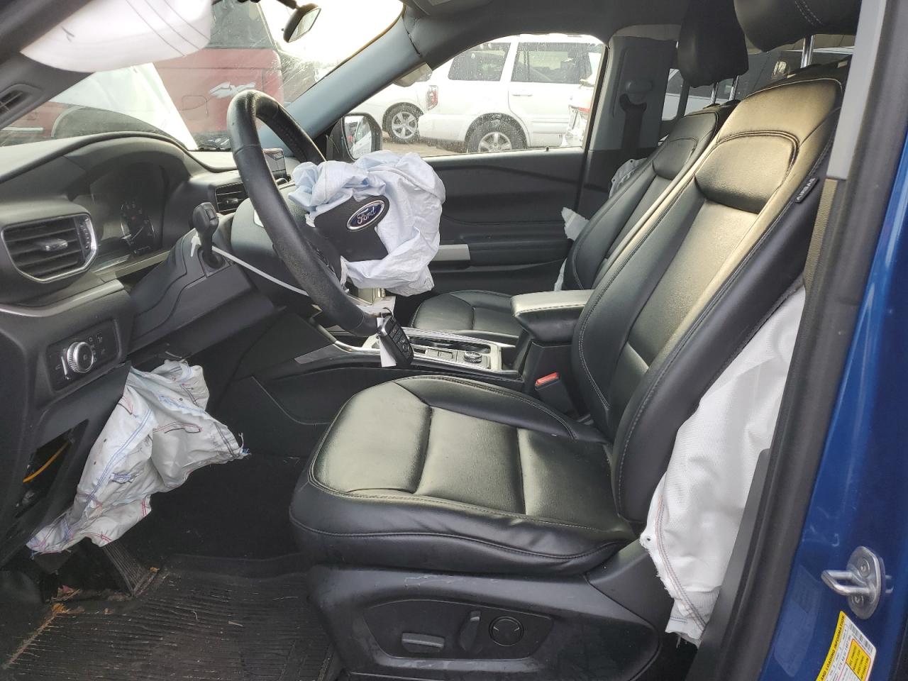 2022 Ford Explorer VIN 1FMSK8DH7NGB10247 Copart auction photo, all over / front end damage thumbnail 7