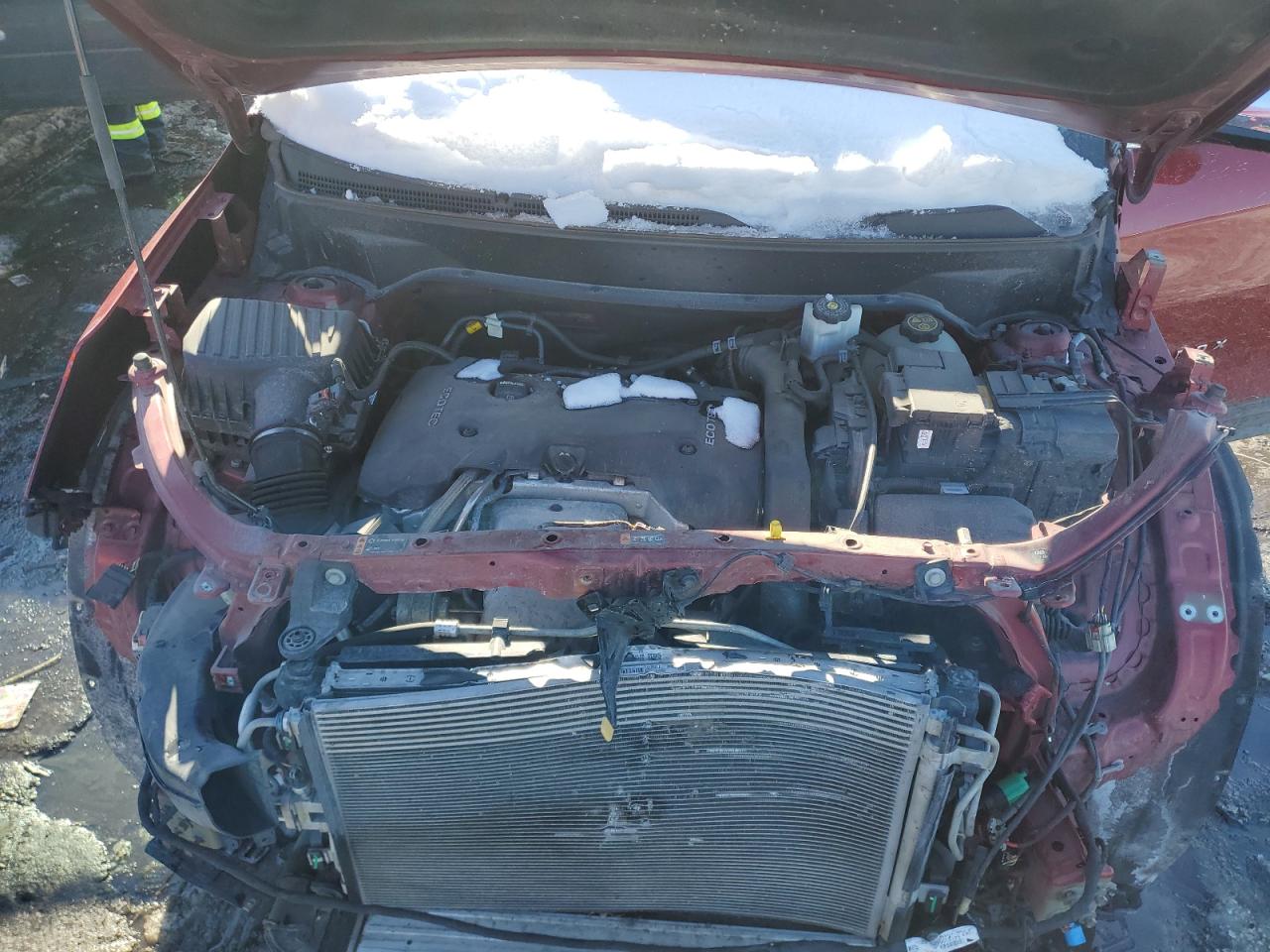 2018 Chevrolet Equinox VIN 2GNAXWEXXJ6144812 Copart auction photo, front end damage thumbnail 12