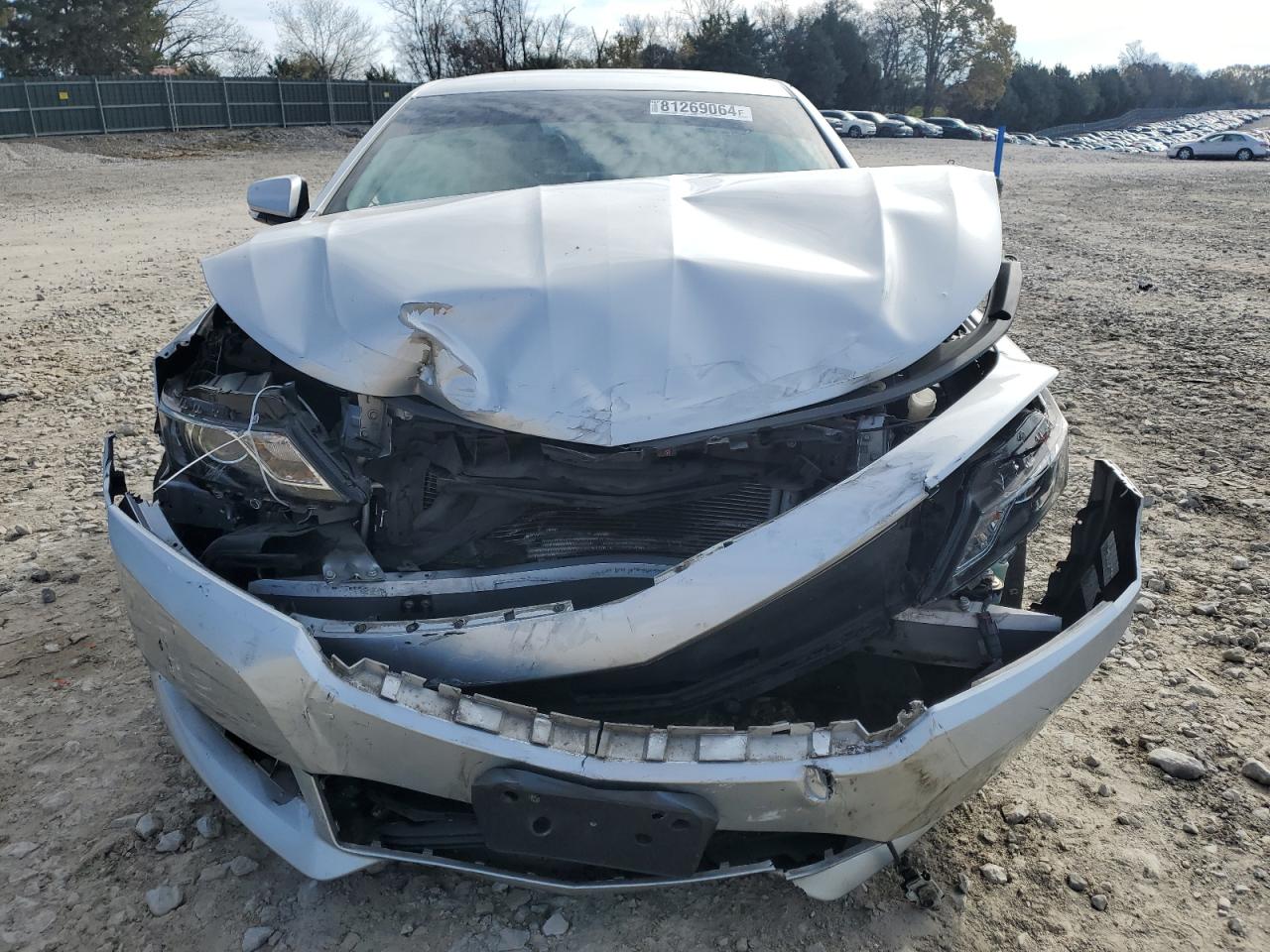 2016 Chevrolet Impala VIN 2G1105SA9G9182376 Copart auction photo, front end damage thumbnail 5
