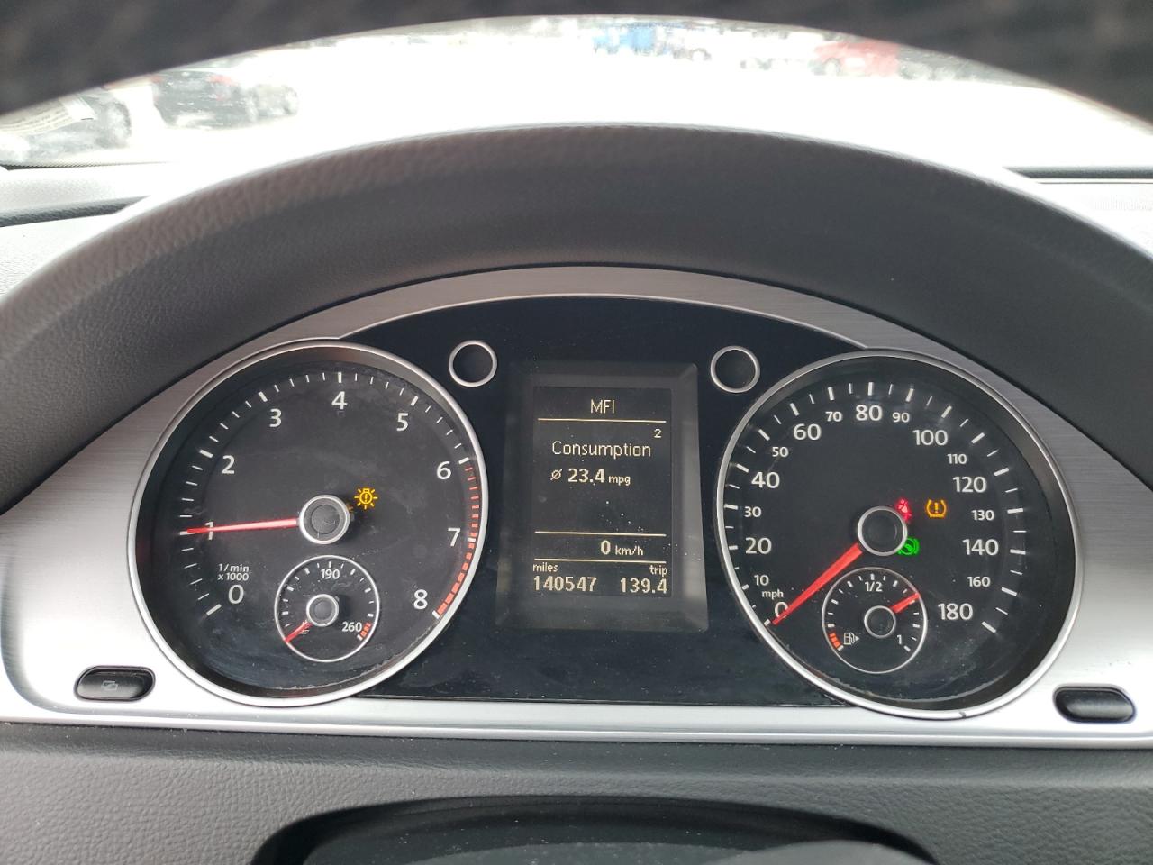 2013 Volkswagen Passat CC VIN WVWBP7AN9DE503283 Copart auction photo, front end damage thumbnail 9