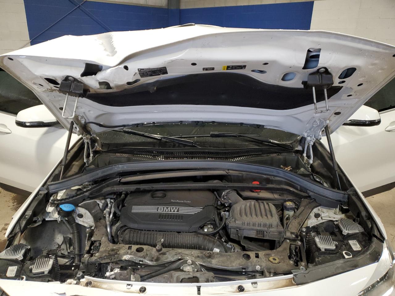 2022 BMW X2 VIN WBXYJ1C03N5T55985 Copart auction photo, front end damage thumbnail 11
