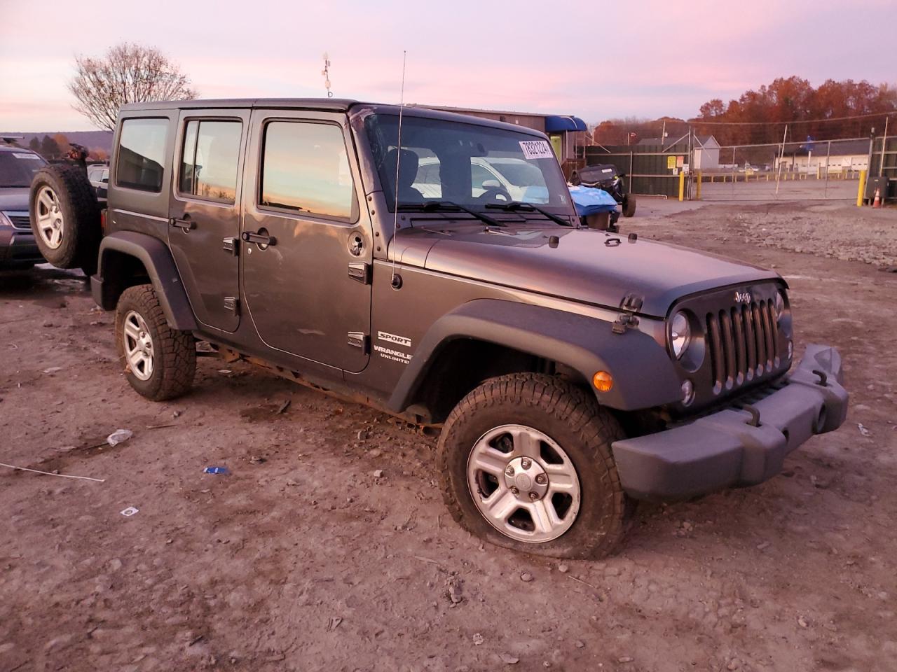 2016 Jeep Wrangler VIN 1C4BJWDG6GL316687 Copart auction photo, front end damage thumbnail 4