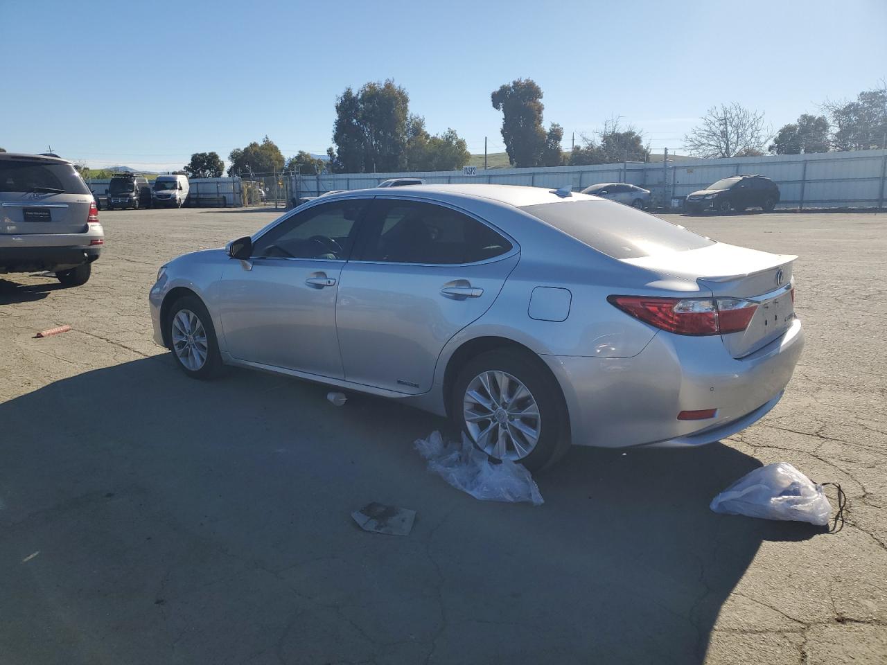 2014 Lexus ES VIN JTHBW1GG4E2075942 Copart auction photo, all over damage thumbnail 2