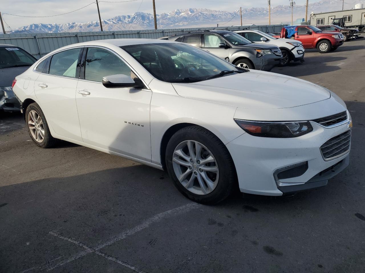 2018 Chevrolet Malibu VIN 1G1ZD5ST3JF185393 Copart auction photo, rear end damage thumbnail 4