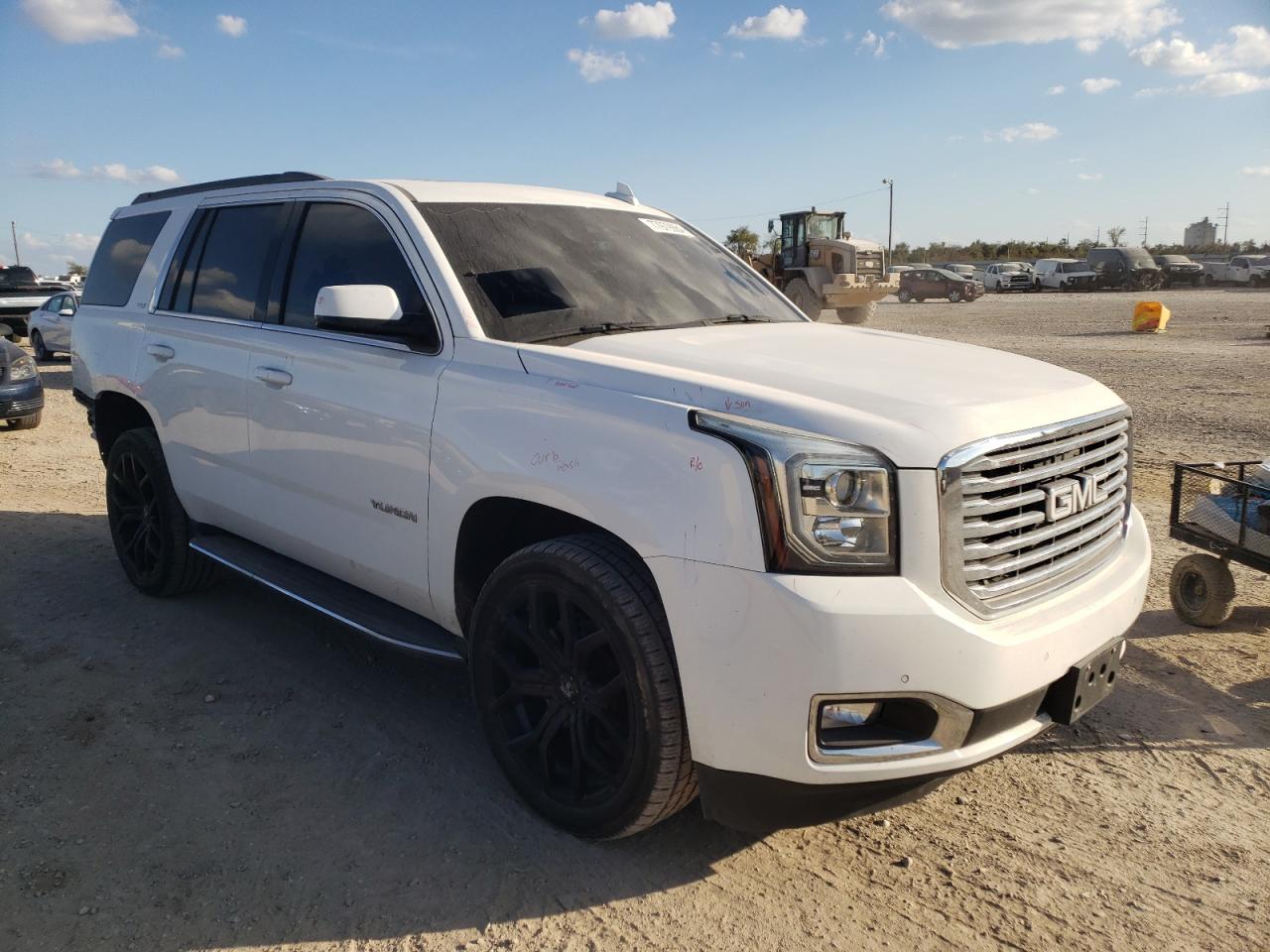 2018 GMC Yukon VIN 1GKS1BKC0JR368379 Copart auction photo, rear end damage thumbnail 4