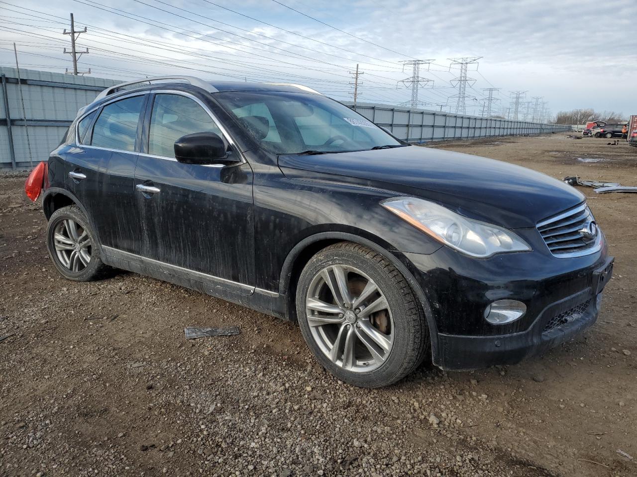 2013 Infiniti EX VIN JN1BJ0HR4DM480893 Copart auction photo, rear end damage thumbnail 4