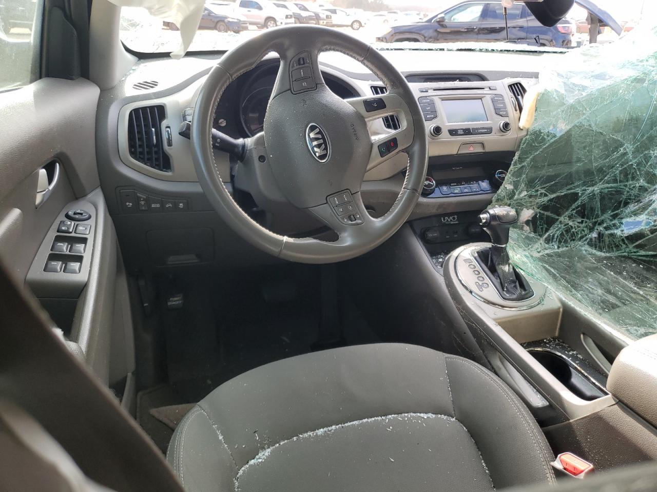 2014 KIA Sportage VIN KNDPC3ACXE7576774 Copart auction photo, rollover damage thumbnail 8