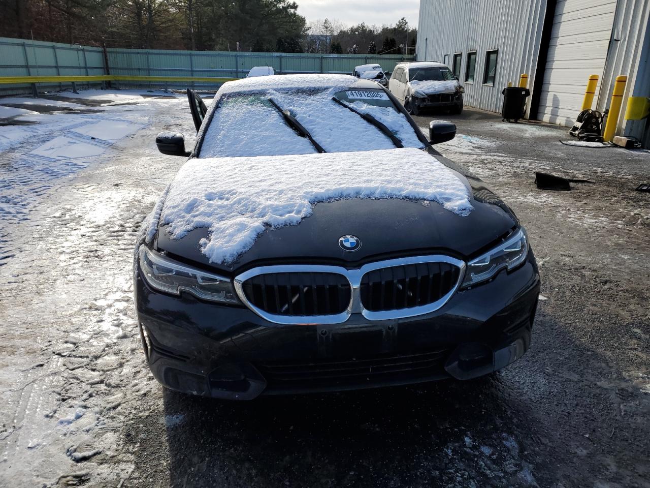 2019 BMW 3er VIN WBA5R7C55KFH26397 Copart auction photo, side / rear end damage thumbnail 5