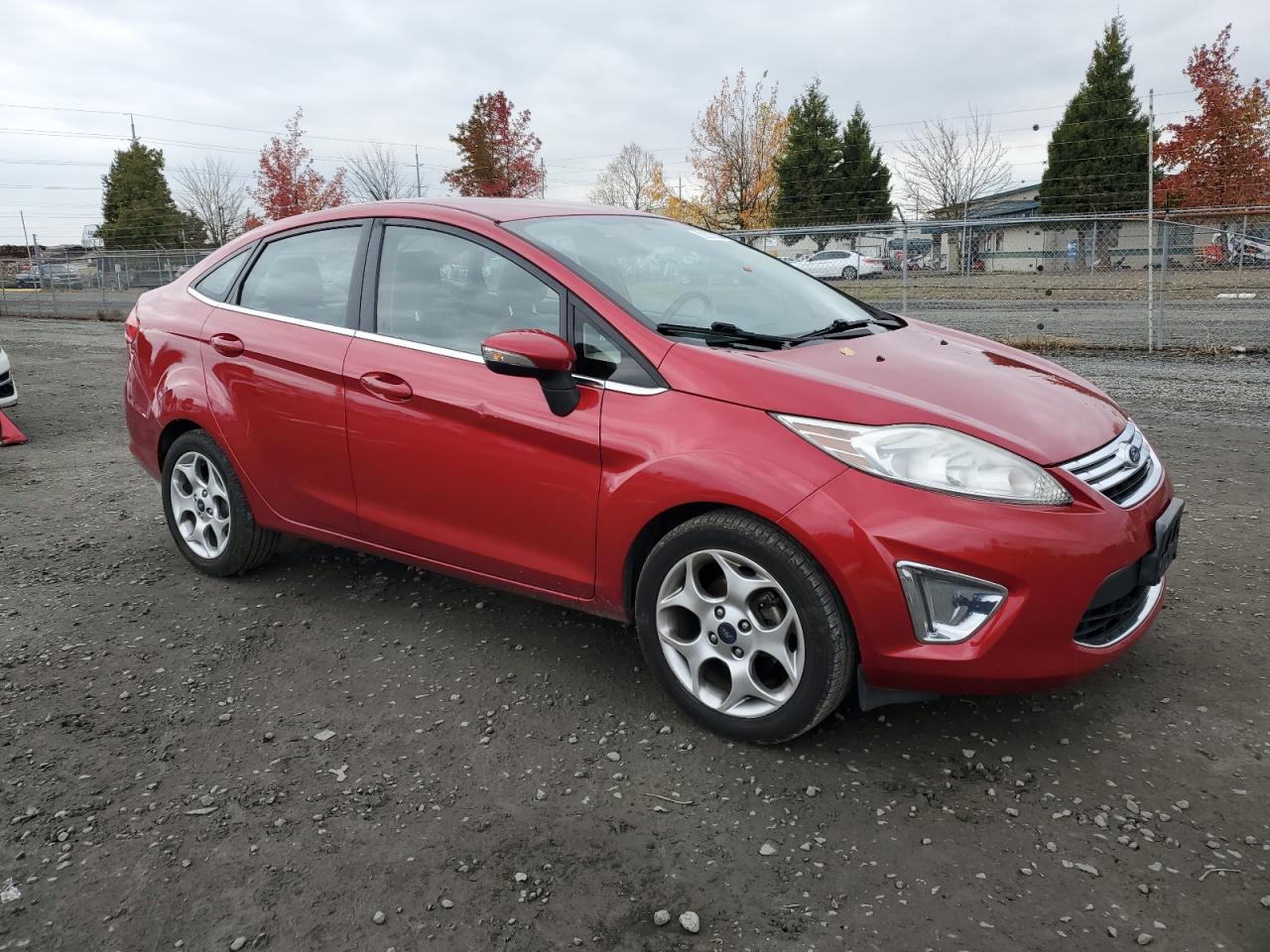 2011 Ford Fiesta VIN 3FADP4CJ5BM121847 Copart auction photo, mechanical damage thumbnail 4