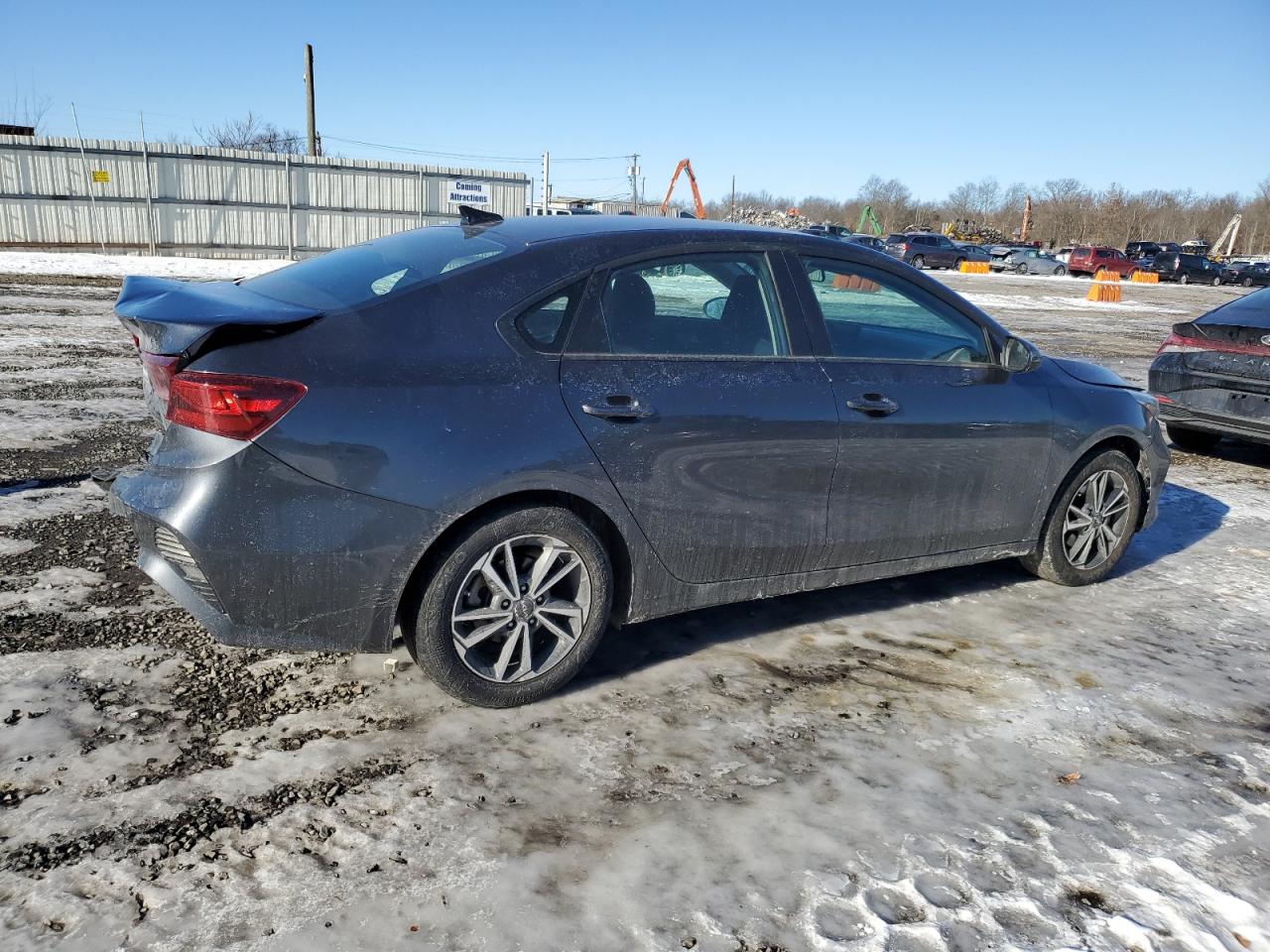 2023 KIA Forte VIN 3KPF24AD4PE537534 Copart auction photo, rear end / front end damage thumbnail 3