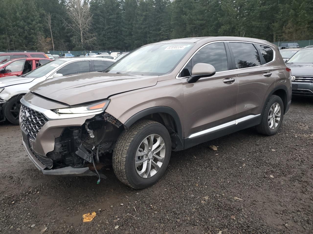 2020 Hyundai Santa Fe VIN 5NMS2CAD9LH137061