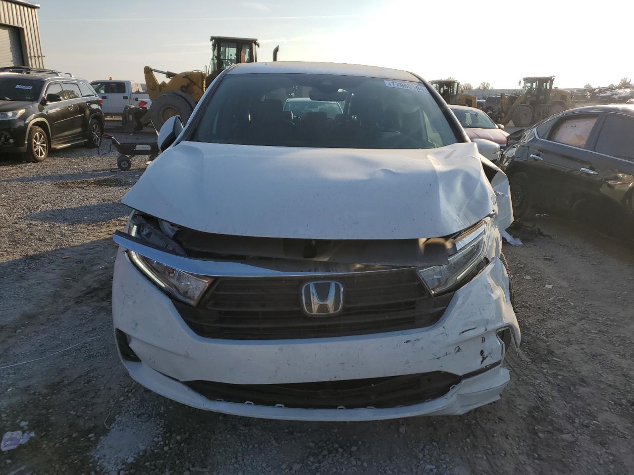 2024 Honda Odyssey VIN 5FNRL6H8XRB009041 Copart auction photo, front end / rear end damage thumbnail 5