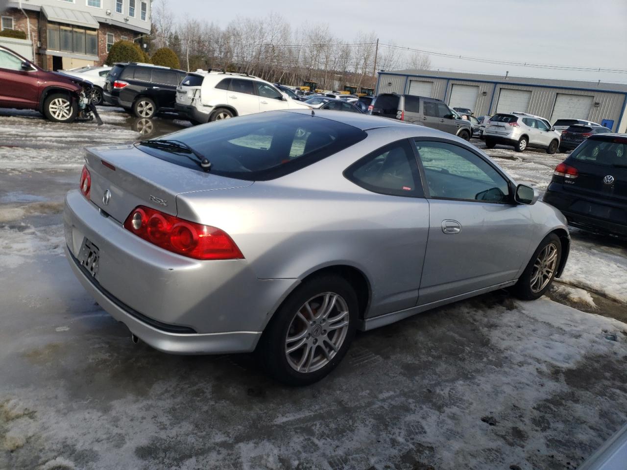 2006 Acura RSX VIN JH4DC54886S021406 Copart auction photo, front end / rear end damage thumbnail 3
