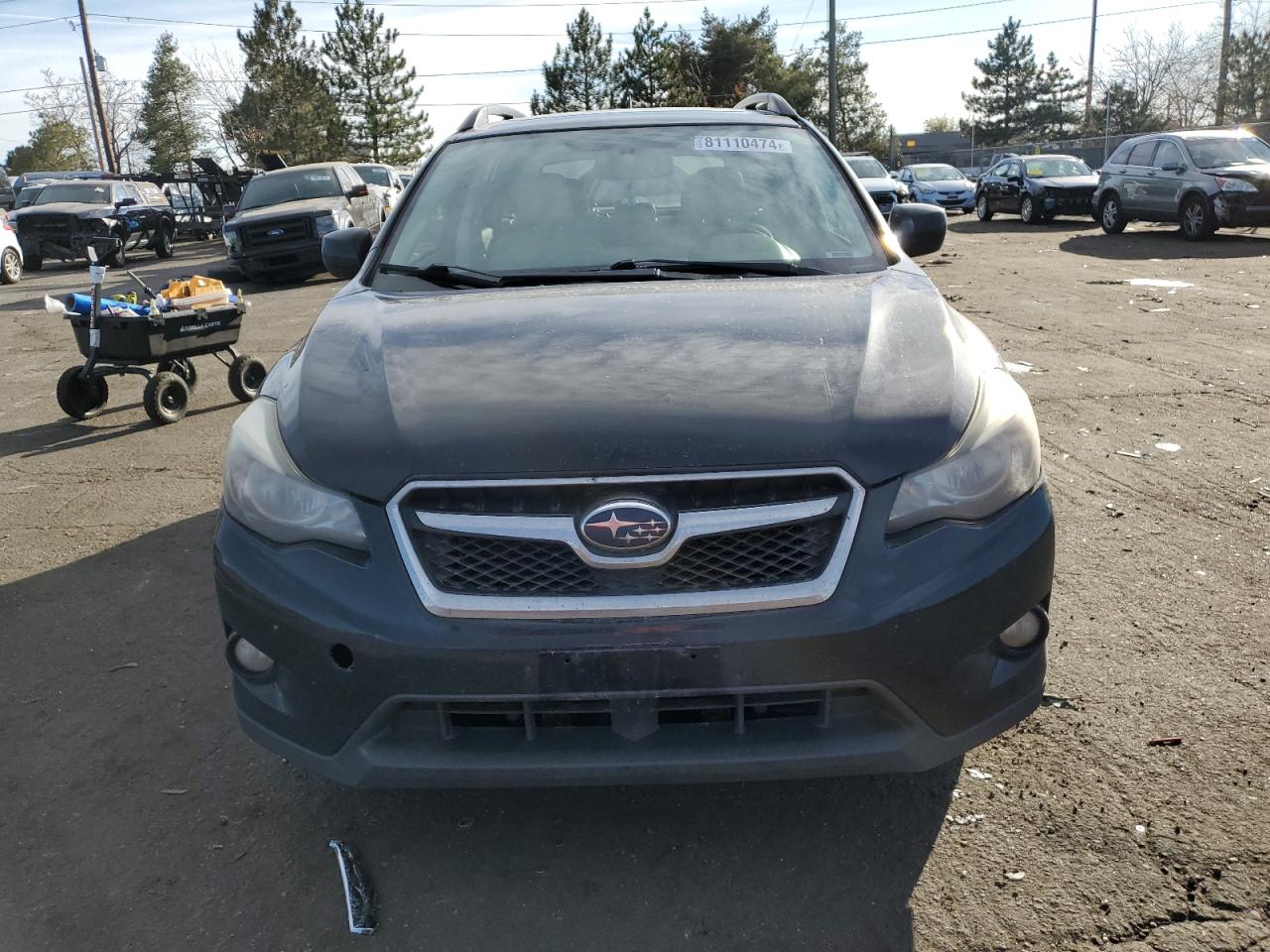 2013 Subaru XV VIN JF2GPAKC7D2857158 Copart auction photo, front end damage thumbnail 5