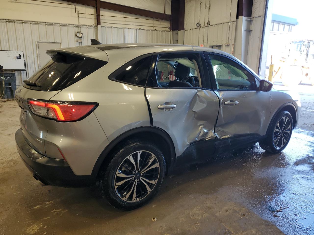 2021 Ford Escape VIN 1FMCU9G60MUA34014 Copart auction photo, side damage thumbnail 3