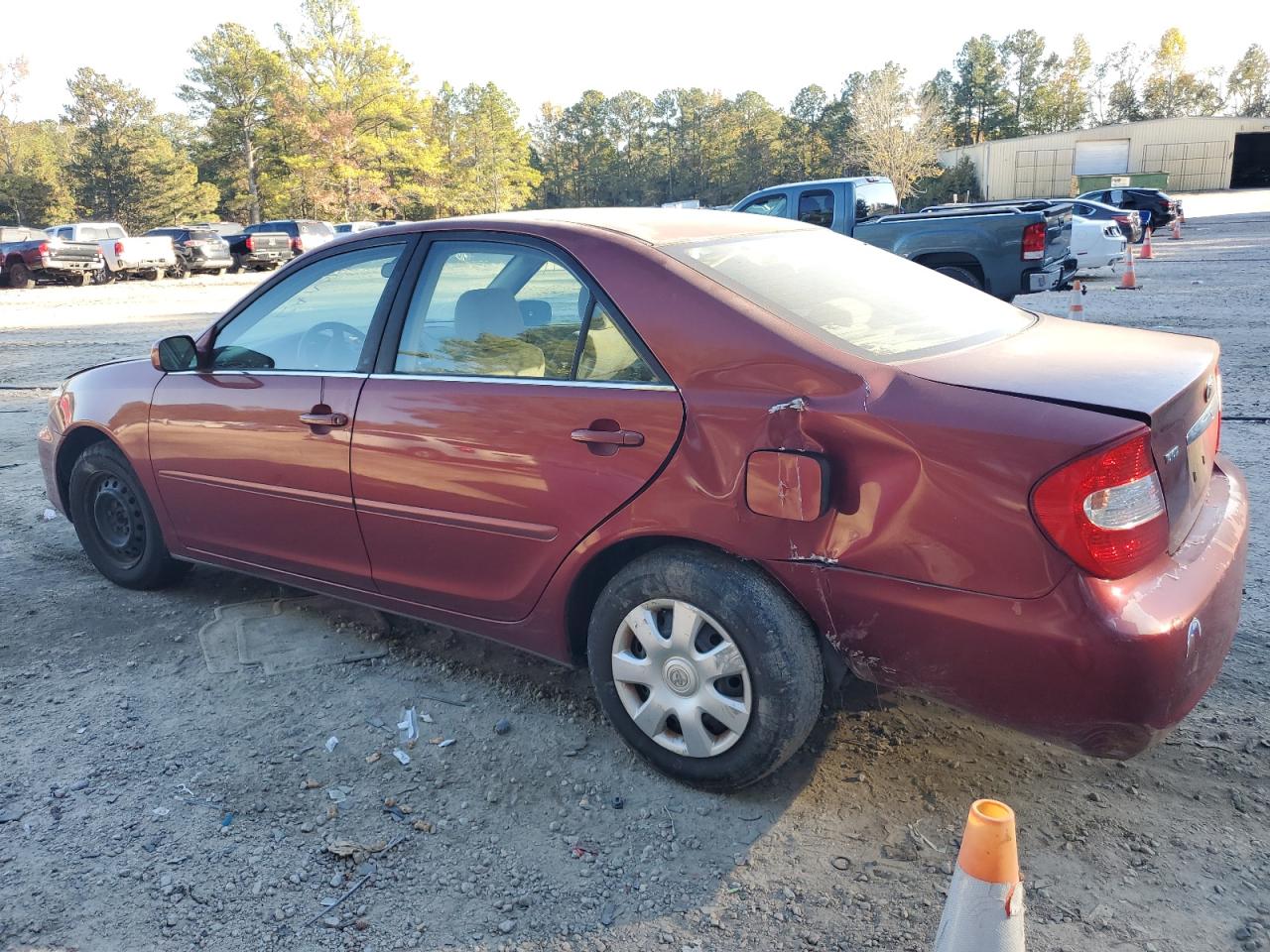 2004 Toyota Camry VIN 4T1BE30K64U279302 Copart auction photo, all over damage thumbnail 2