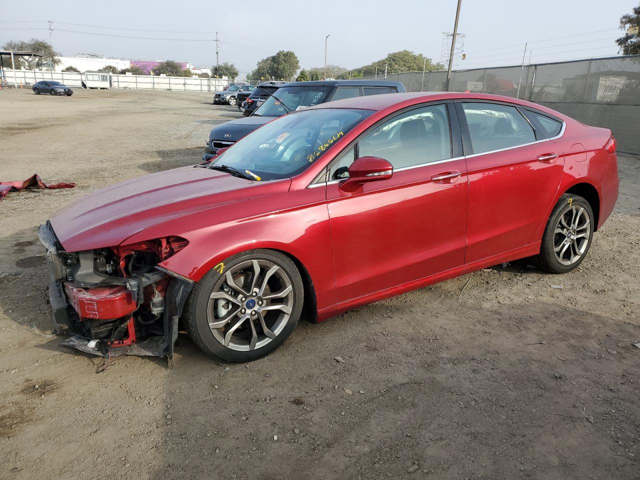 2020 Ford Fusion VIN 3FA6P0CD6LR196038