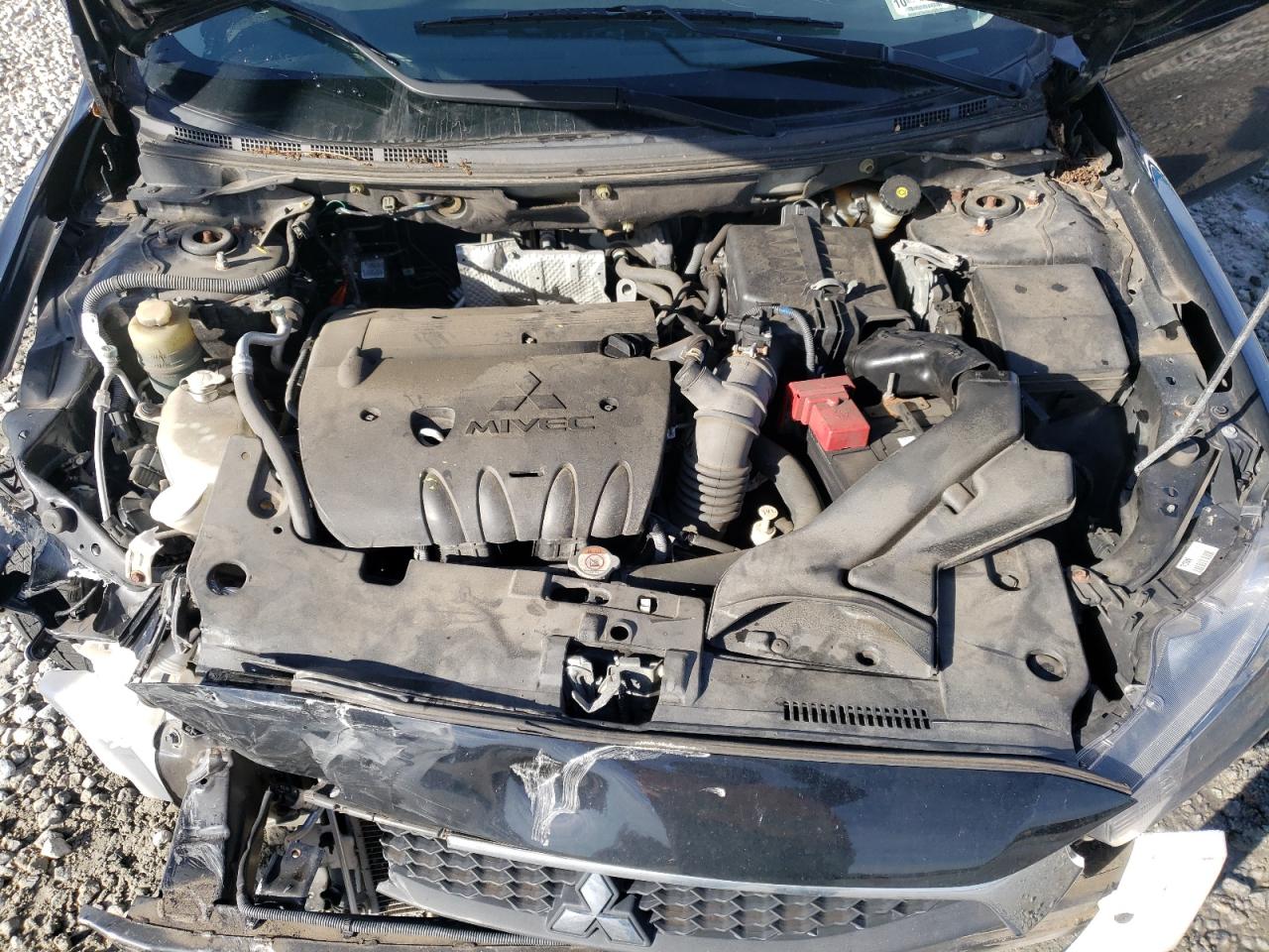 2017 Mitsubishi Lancer VIN JA32V2FW1HU009679 Copart auction photo, front end damage thumbnail 11