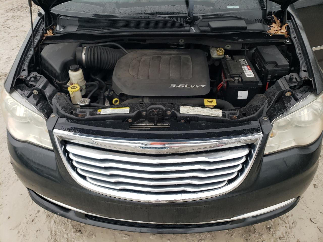 2011 Chrysler Town & Country VIN 2A4RR5DGXBR801412 Copart auction photo, mechanical damage thumbnail 12