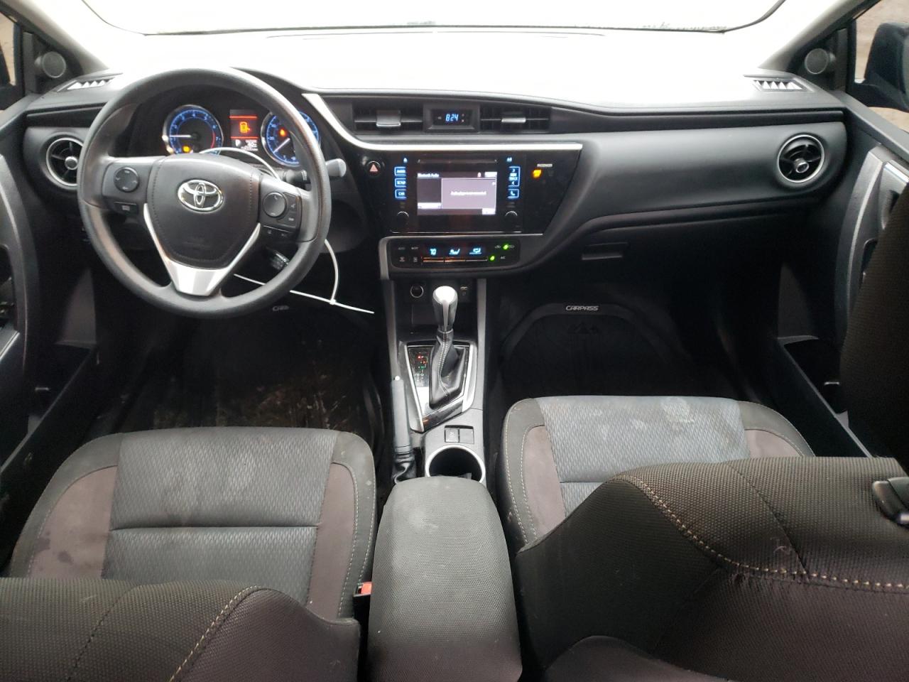 2017 Toyota Corolla VIN 2T1BURHE2HC899186 Copart auction photo, side / rear end damage thumbnail 8