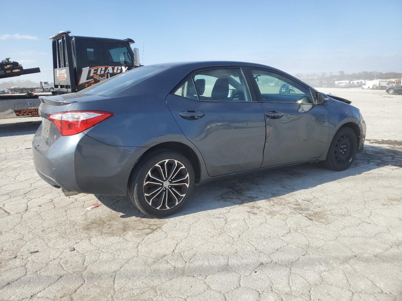 2016 Toyota Corolla VIN 2T1BURHEXGC494580 Copart auction photo, front end / side damage thumbnail 3