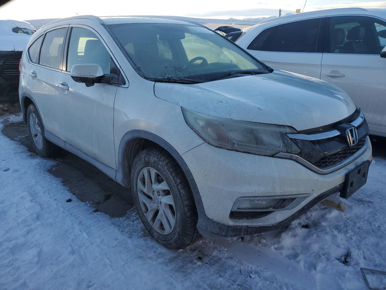 2015 Honda CR-V VIN 5J6RM4H77FL018422 Copart auction photo, front end / hail damage thumbnail 4