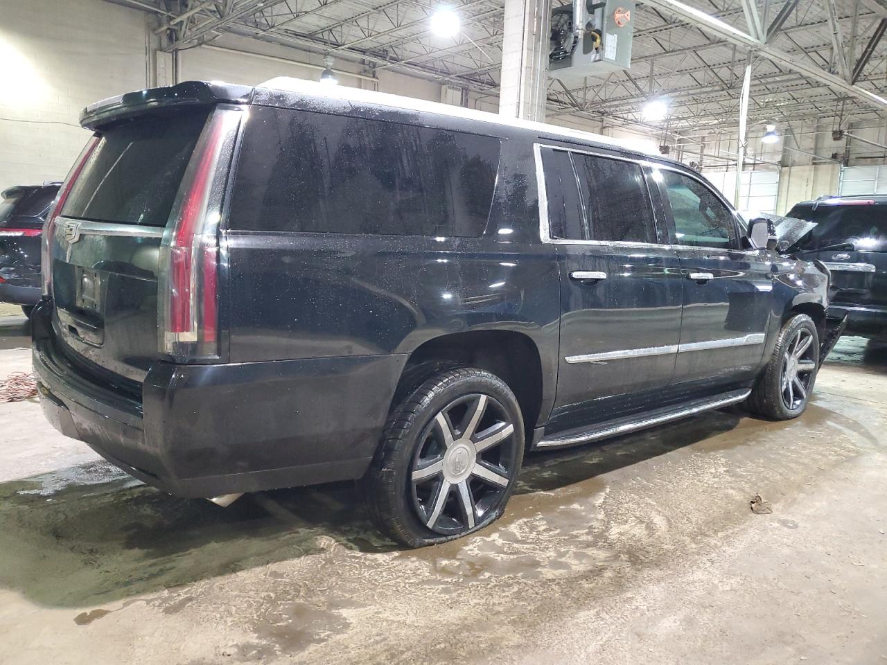 2016 Cadillac Escalade VIN 1GYS4HKJ0GR302678 Copart auction photo, front end damage thumbnail 3