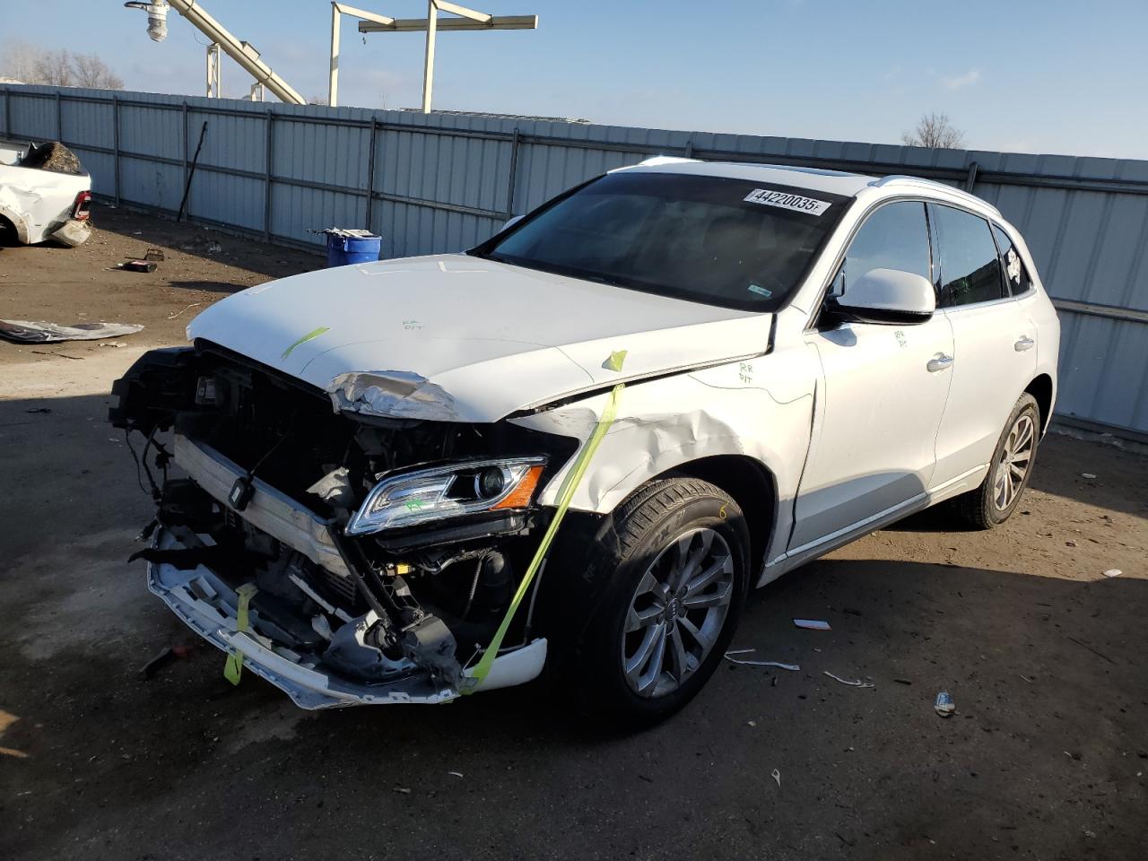 2017 Audi Q5 VIN WA1C2AFPXHA027160 - Copart auction photo