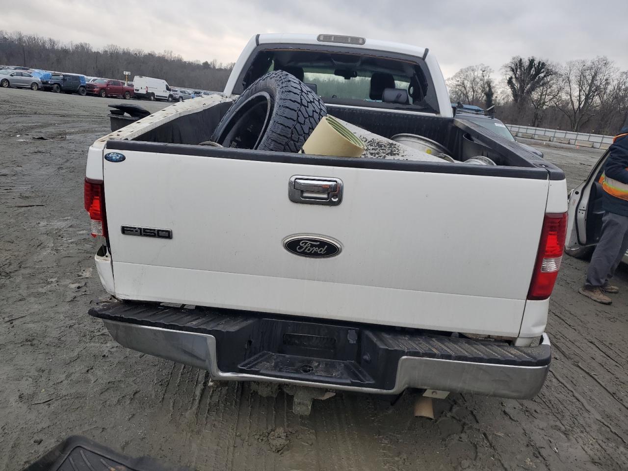 2006 Ford F-150 VIN 1FTPX12516NA59580 Copart auction photo, all over damage thumbnail 6