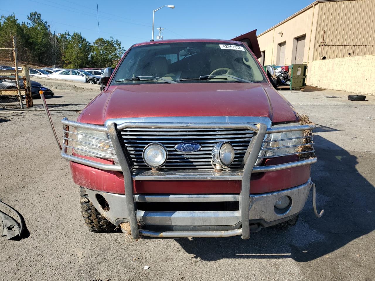2008 Ford F-150 VIN 1FTPW14V68FA03115 Copart auction photo, all over damage thumbnail 5