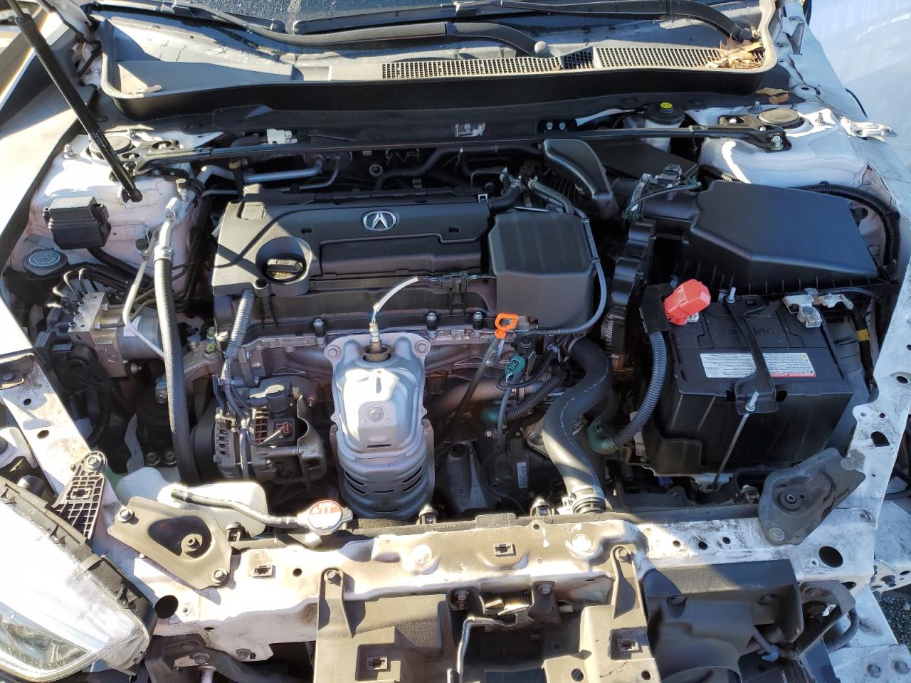 2020 Acura TLX VIN 19UUB1F50LA017532 Copart auction photo, side / front end damage thumbnail 11