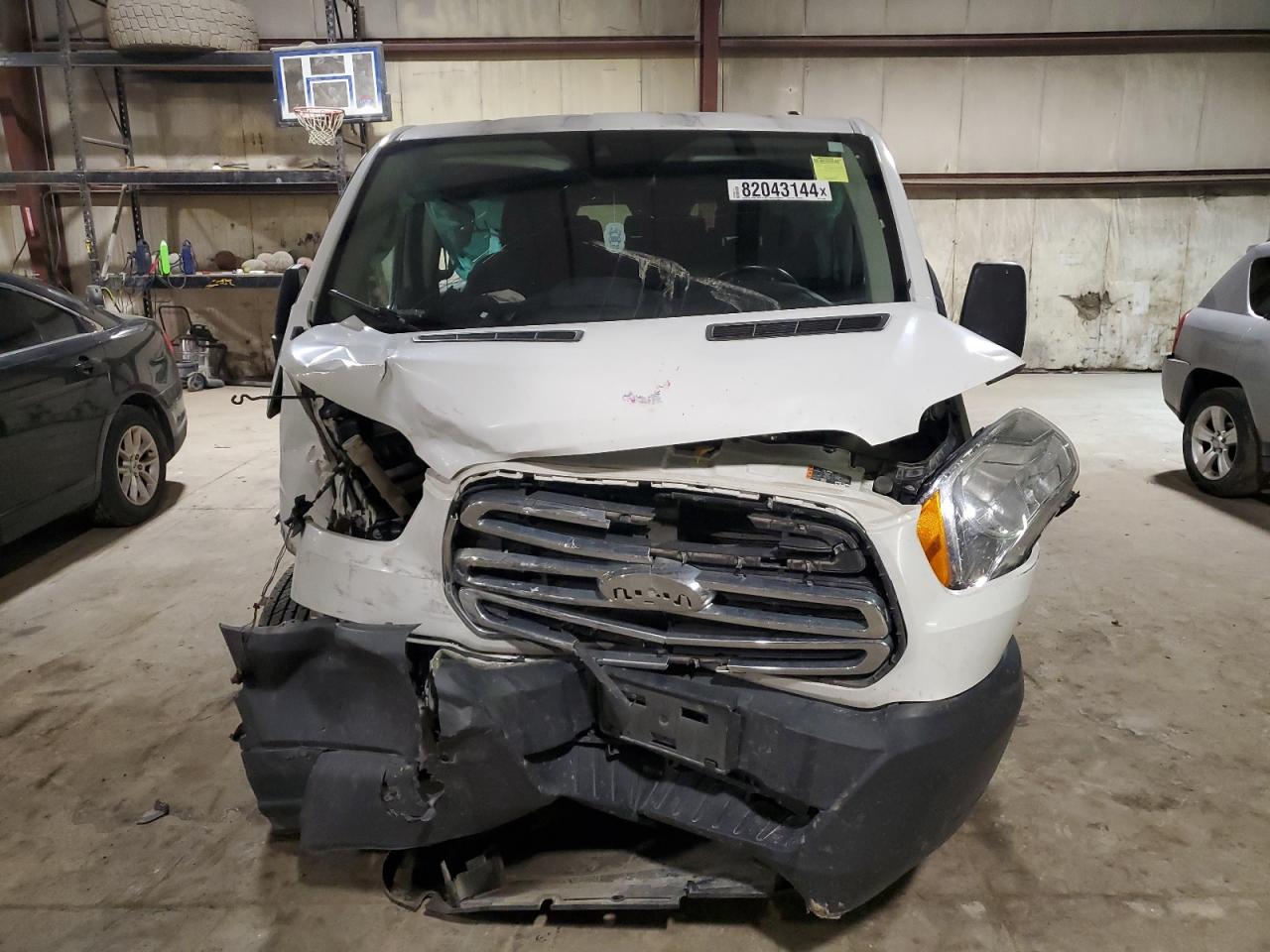 2017 Ford Transit VIN 1FBZX2YM2HKB16956 Copart auction photo, side / front end damage thumbnail 5