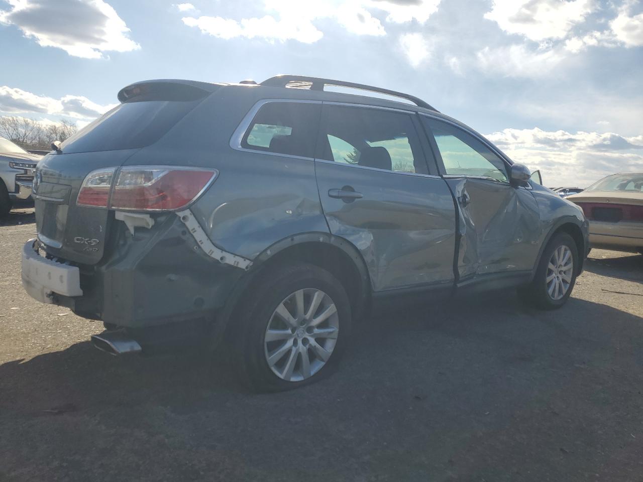 2010 Mazda CX-9 VIN JM3TB3MA9A0227143 Copart auction photo, side / rear end damage thumbnail 3