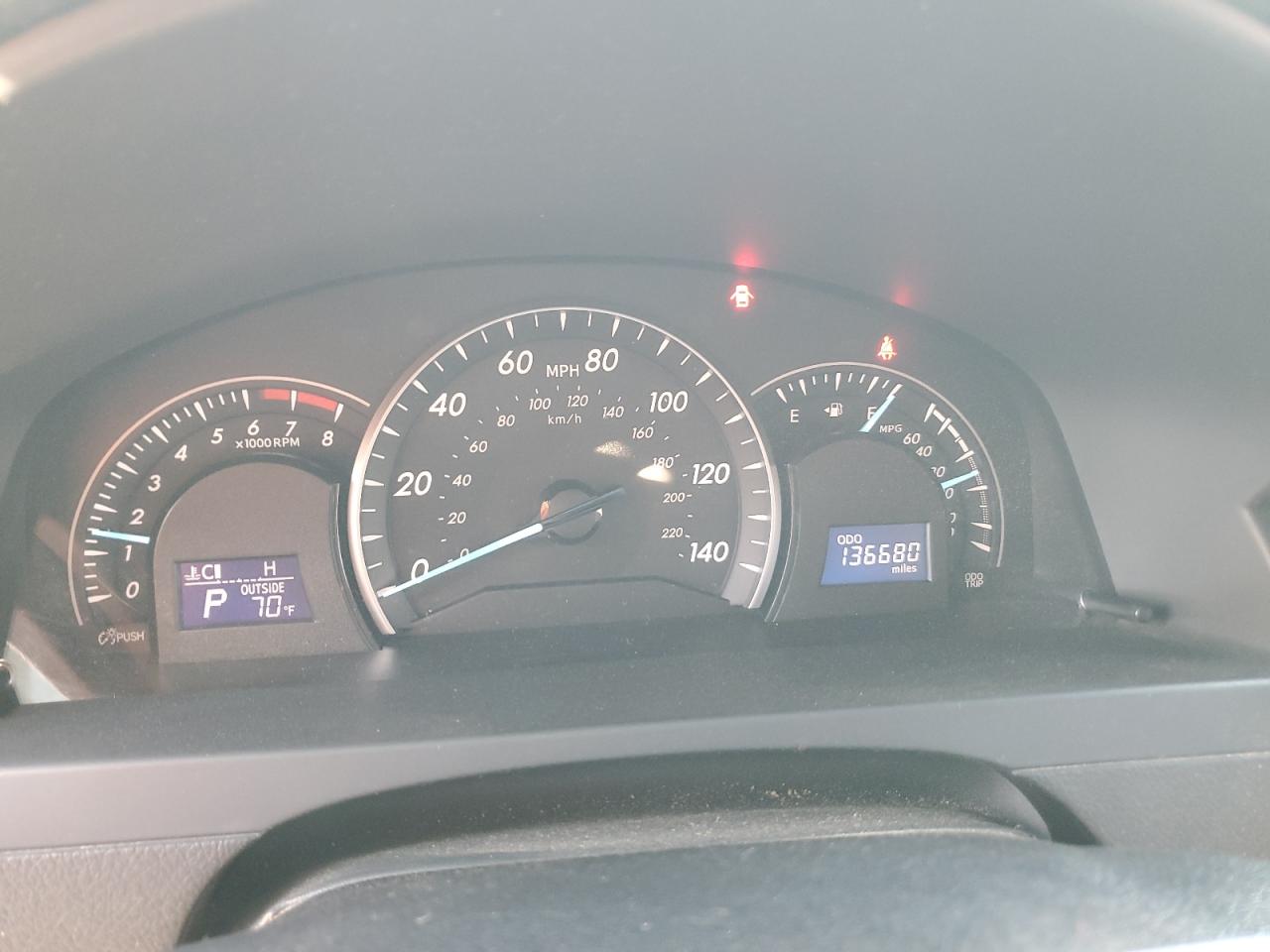 2012 Toyota Camry VIN 4T1BF1FK4CU004566 Copart auction photo, all over damage thumbnail 9